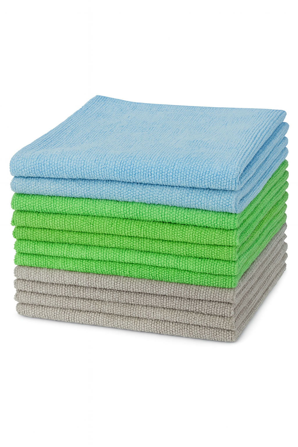 Microfiber Cleaning Cloths – Pack of 12 (16x16 in)