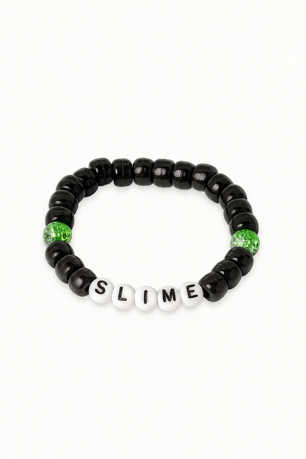 Halloween Beaded Bracelet – “SLIME” Word Design | Red Pineapple DIY Collection