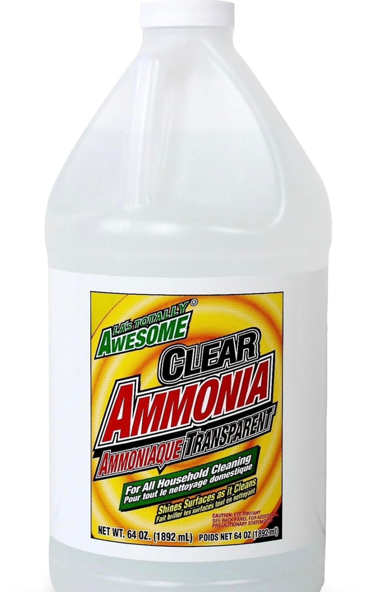 Clear Ammonia - 6 Pack (64 oz each)